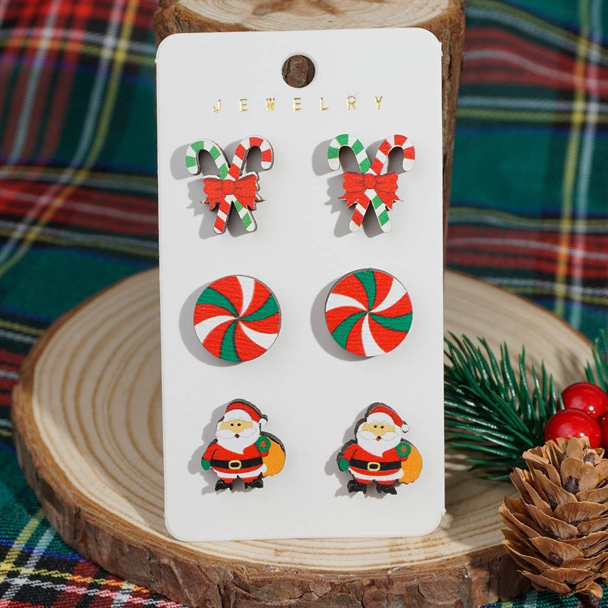 CHRISTMAS EARRINGS NEW ARRIVAL ELK EARRINGS SET