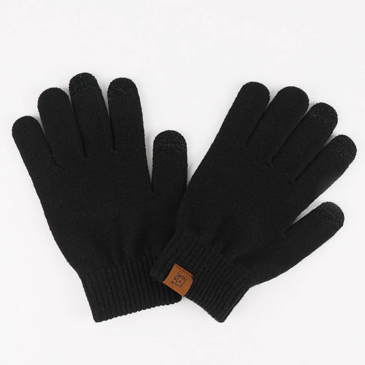 WINTER CANDY-COLORED WARM FIVE-FINGER GLOVES_CWAG0393