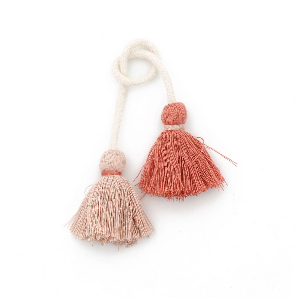 Double-Head Tassel Handmade Bag Charm Pendant_CWAB5069