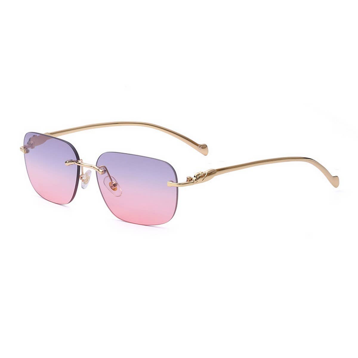 FASHIONABLE FRAMELESS INTERNET CELEBRITYSUNGLASSES
