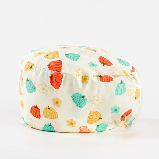 NURSE HAT PURE COTTON PRINTED ROUND HAT WORK HAT_CWAH3337