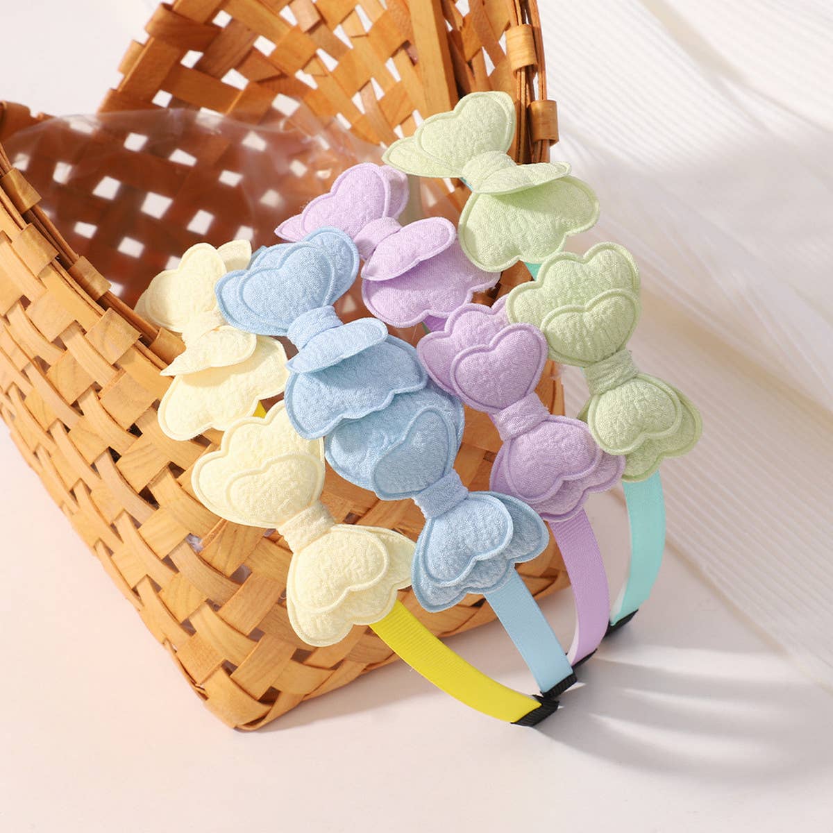 CHILDREN'S DOUBLE LAYER BUTTERFLY HEADBAND