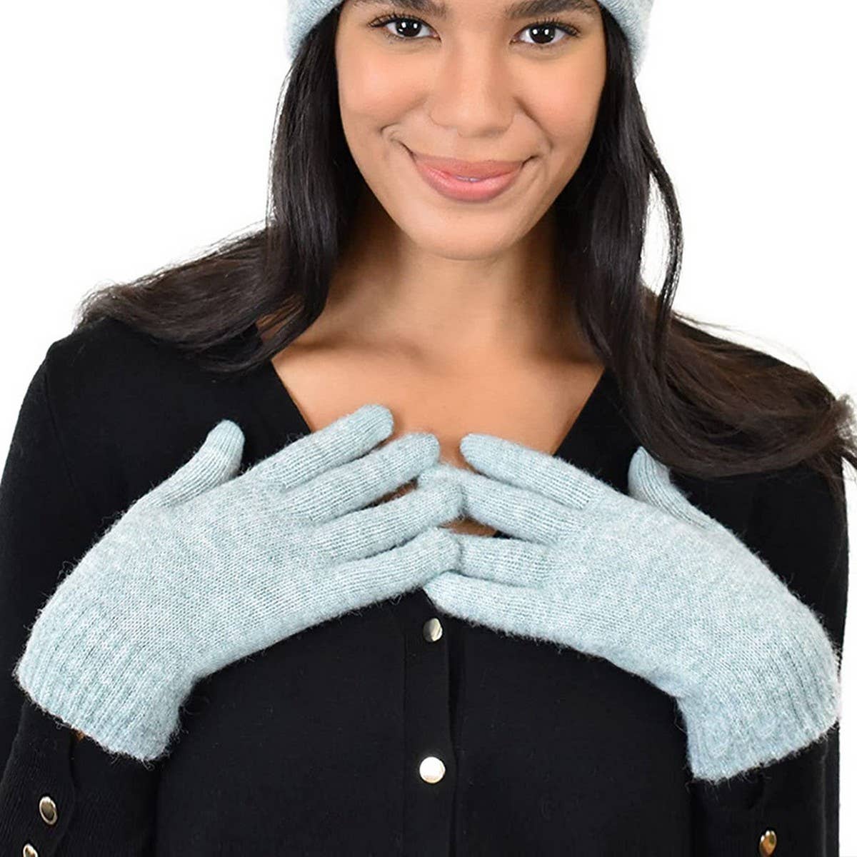 WINTER WARM OUTDOOR KNITTED TOUCHSCREEN GLOVES_CWAG0385