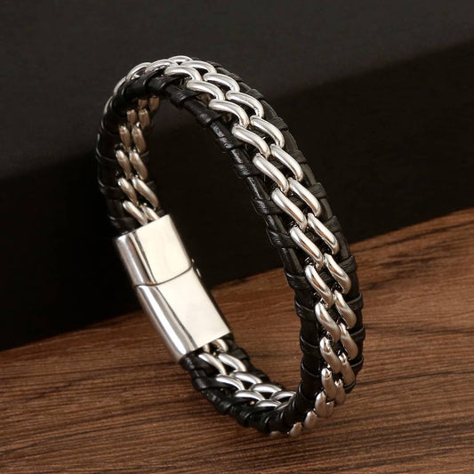 FASHIONABLE WOVEN BRACELET CHAIN BRACELET