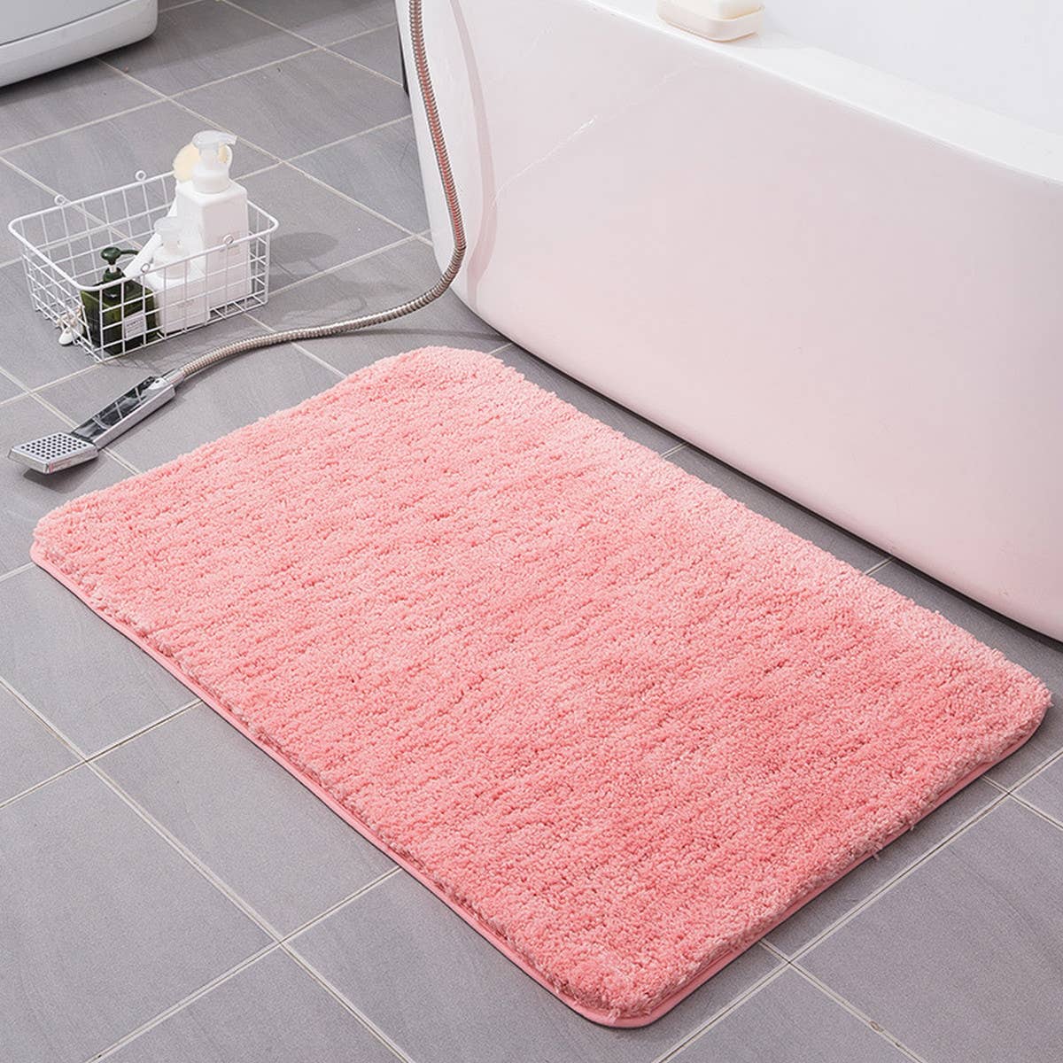 WATER-ABSORBENT NON-SLIP THICK BATHROOM MAT