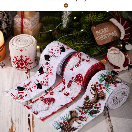 CWMM10196_COLORFUL CHRISTMAS RIBBON FOR TREE AND GIFTS