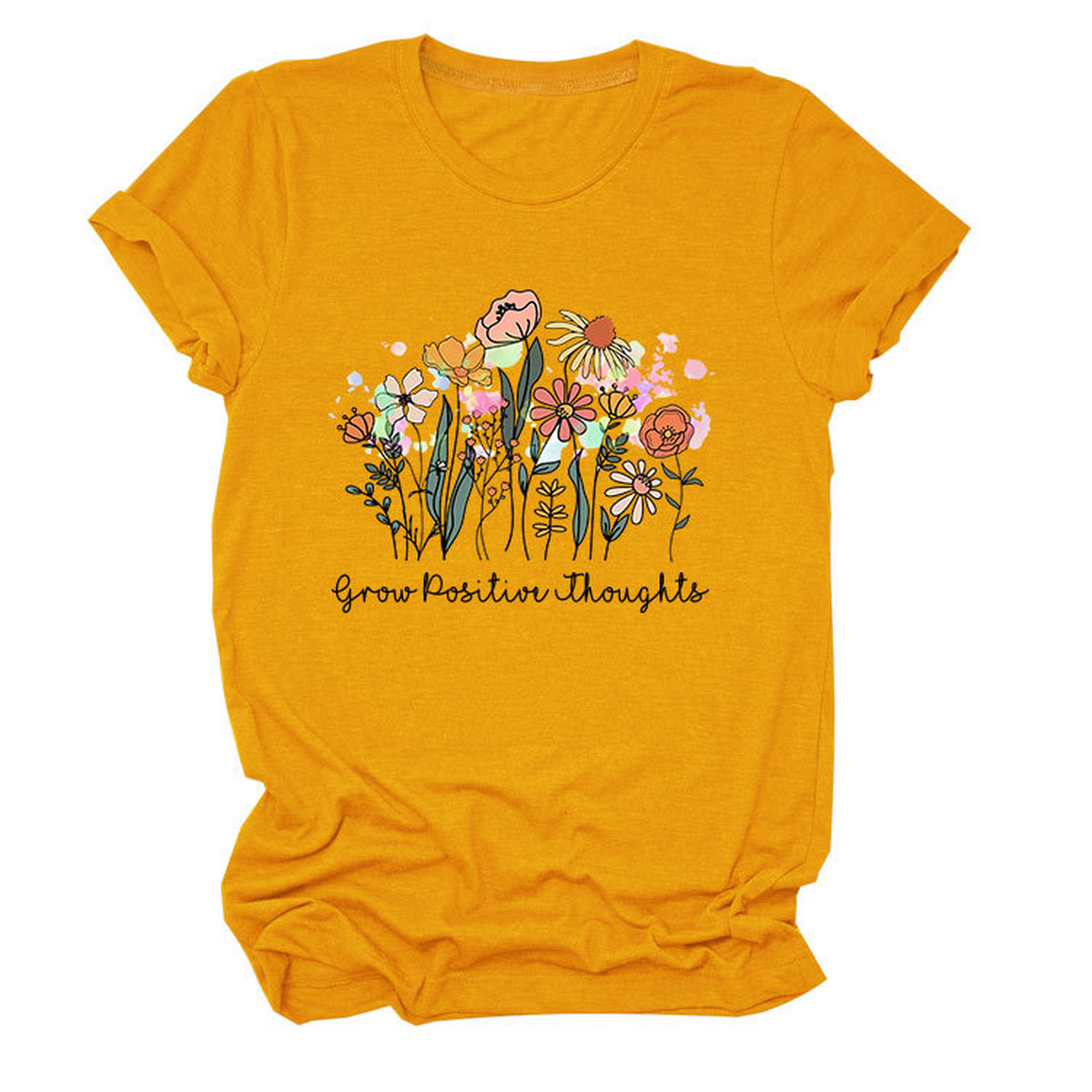 Women??¢s Casual Crew Neck T-Shirt, Soft Fit_CWTTS1488