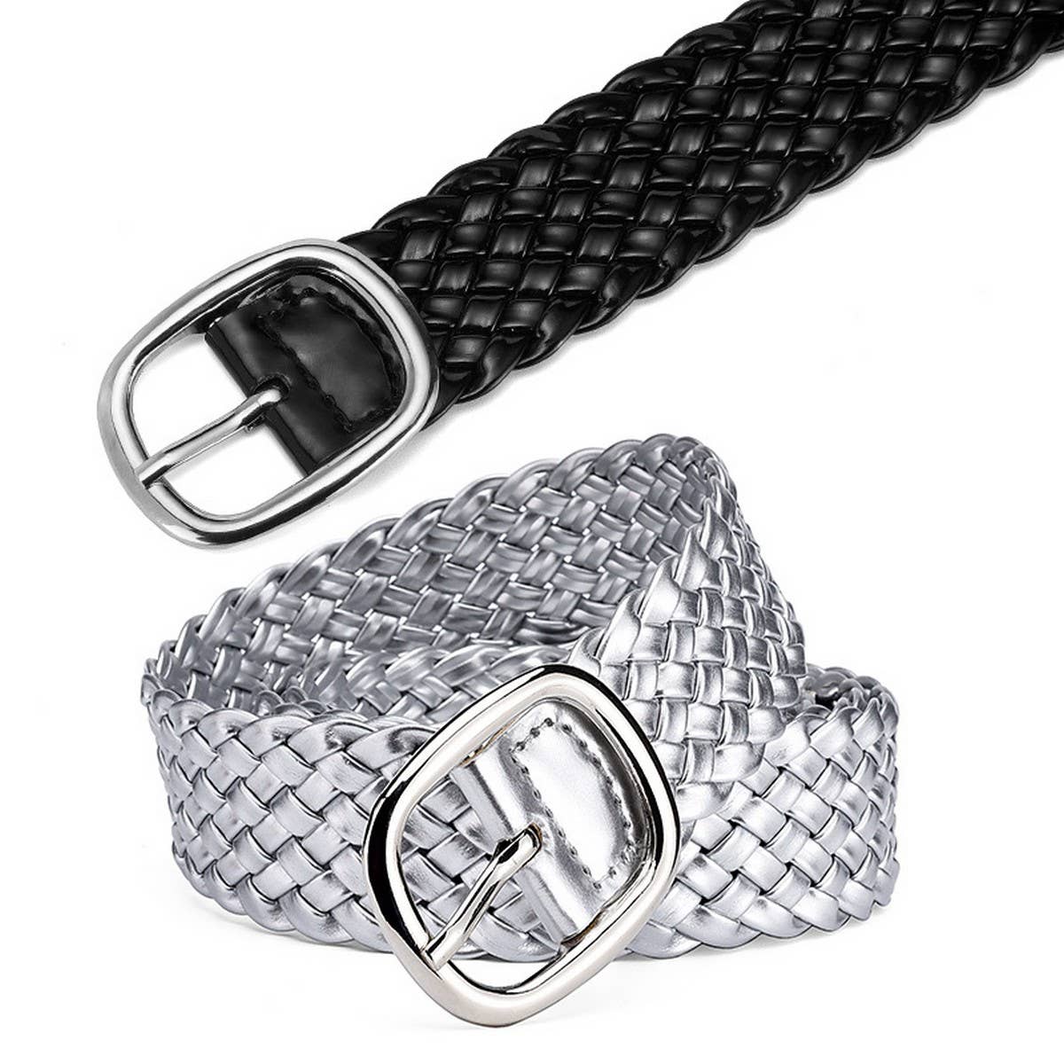 BRAIDED BELT IN BRIGHT CANDY COLOR FOR WOMEN_CWASC0570