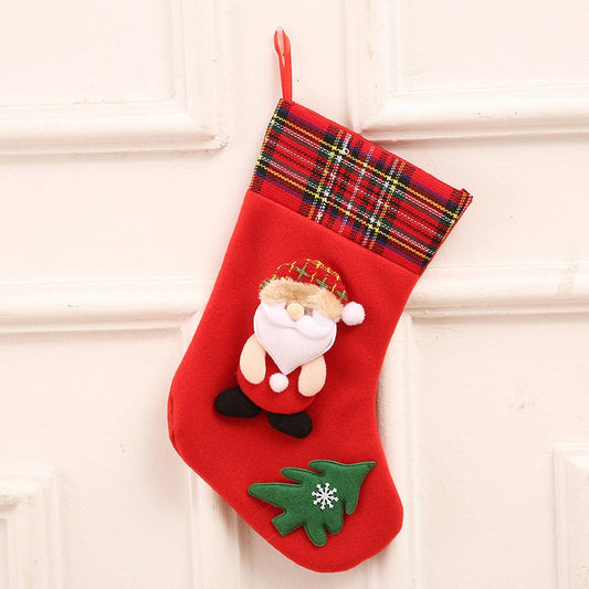NEW CARTOON CHRISTMAS SOCKS GIFT BAG