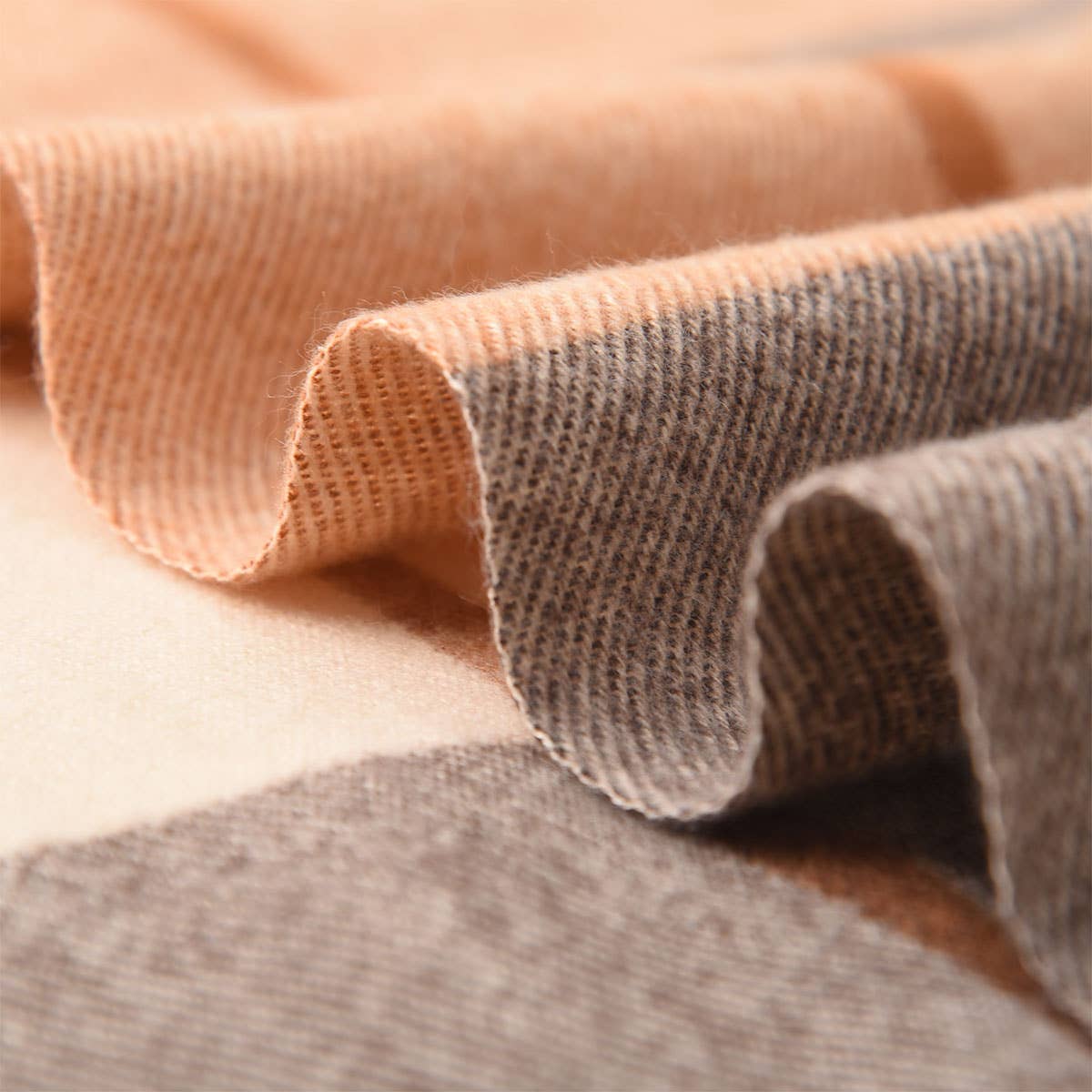 Dopamine color matching cashmere scarf - warm