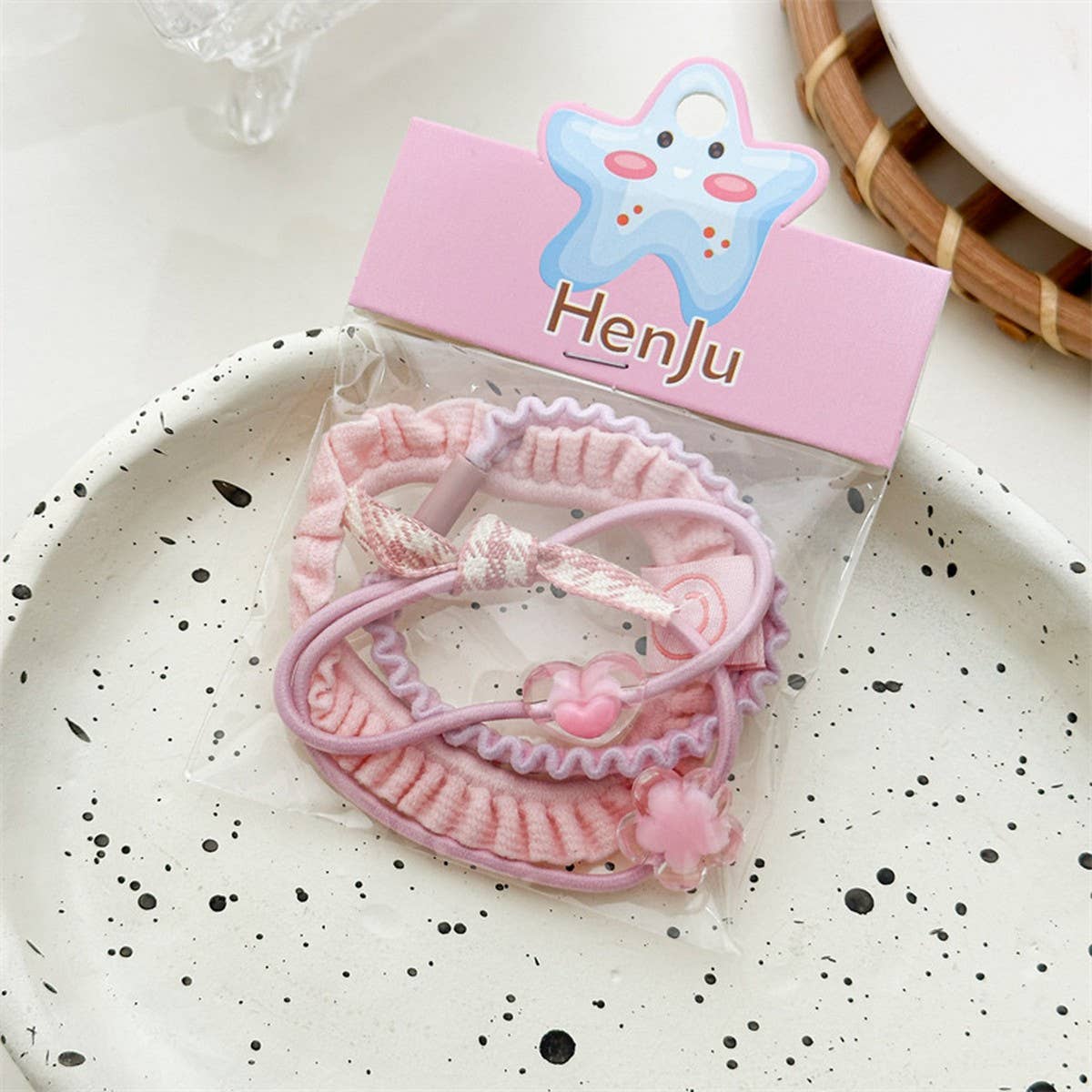 HIGH ELASTIC PONYTAIL HAIR ROPE THREE-PIECE SET_CWAHA1031