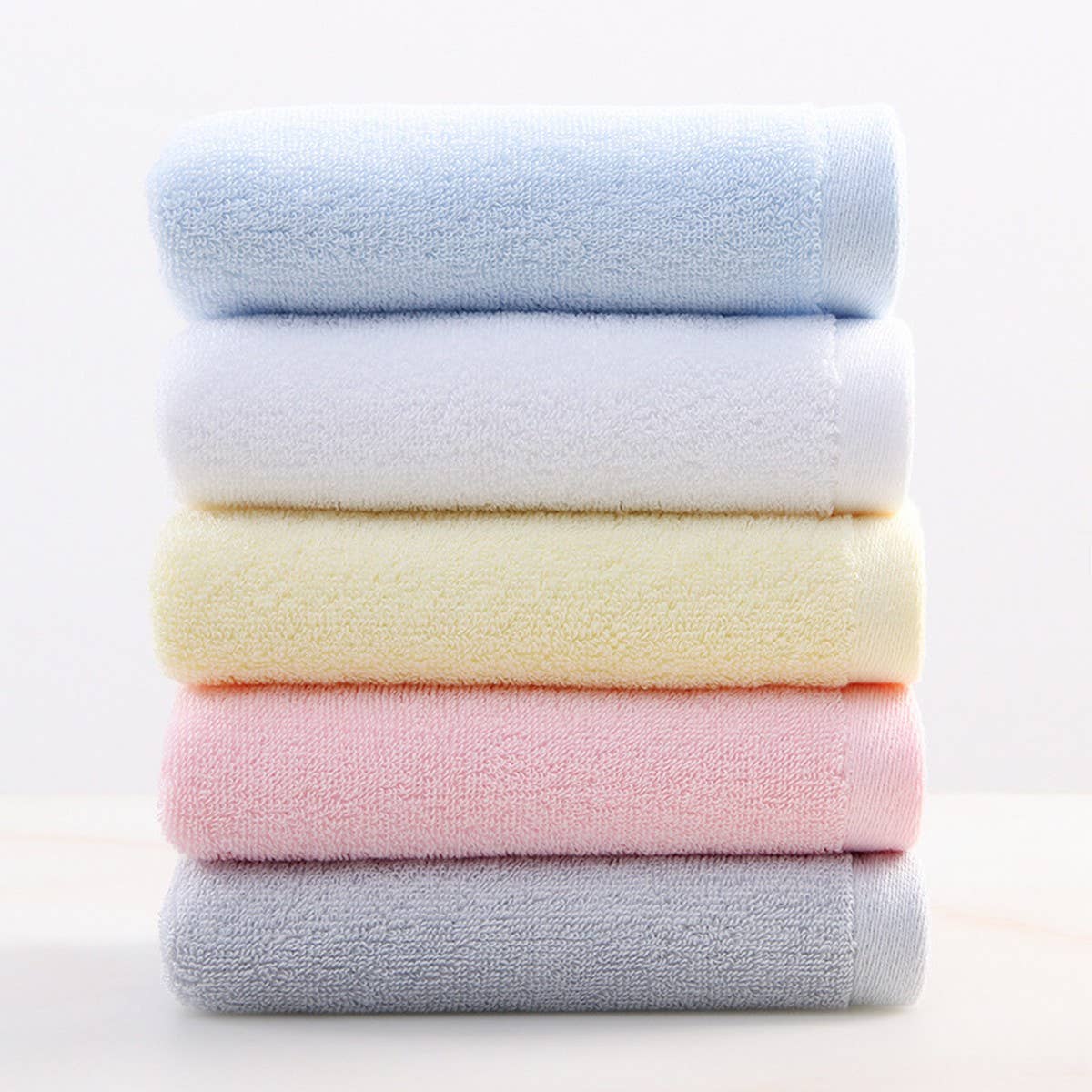 SOLID COLOR COTTON THICK SOFT ABSORBENT TOWEL_CWMM2316