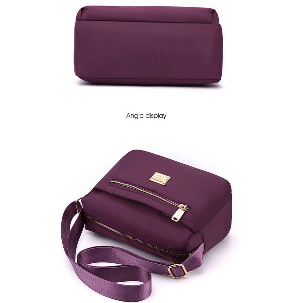 VERSATILE OXFORD CLOTH SHOULDER MESSENGER BAG