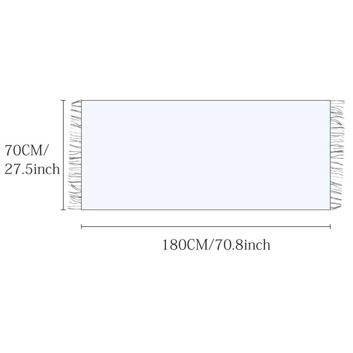 Plaid Winter Scarf ??Cute Unisex Wrap_CWASC0400