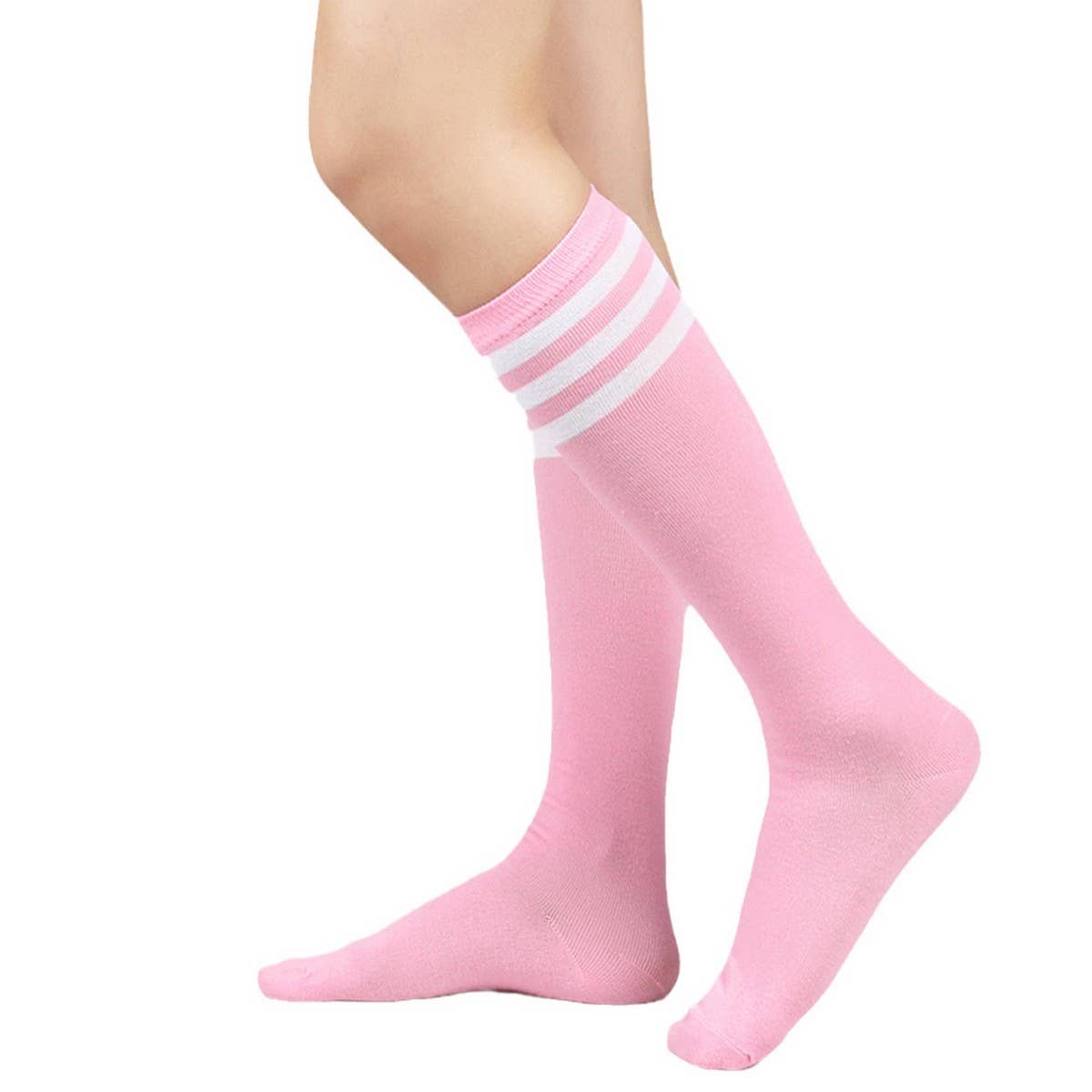 CWMM10064_WOMEN KNEE-HIGH SOCKS FOR SCHOOL &AMP  PERFORMANCE