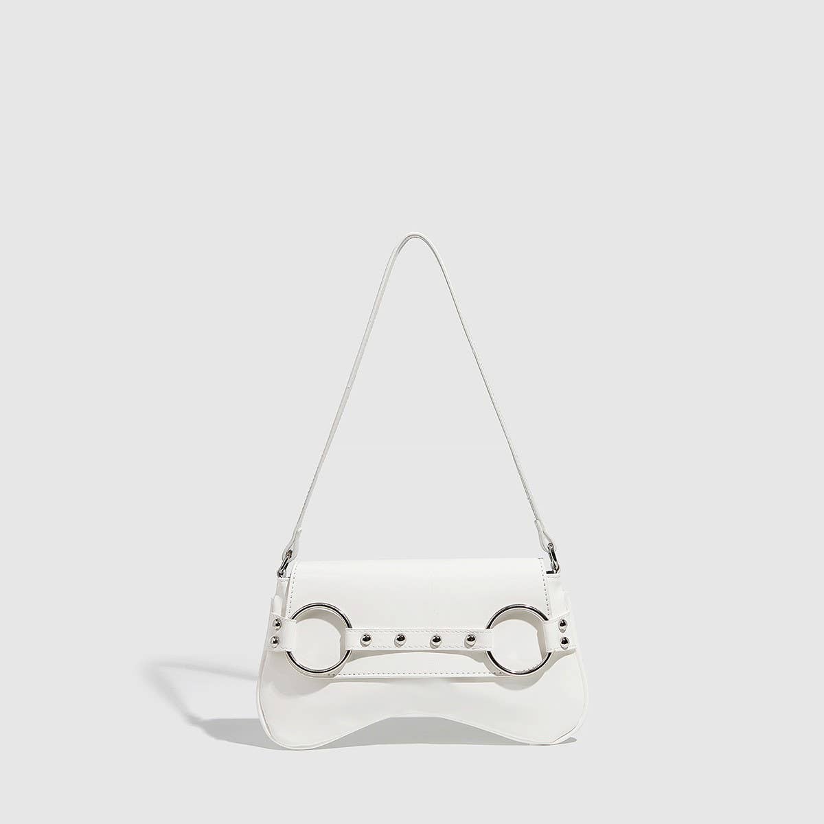 Glossy Macaron Jelly Underarm Wrist Bag_CWAB5694