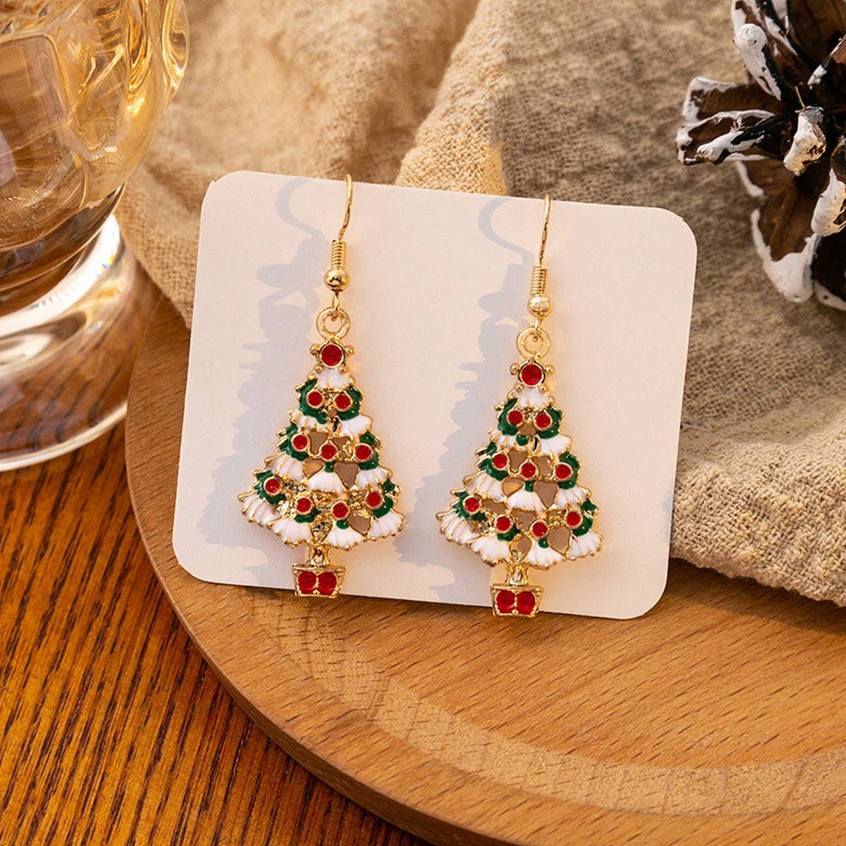 CHRISTMAS ELEMENT VERSATILE EARRINGS