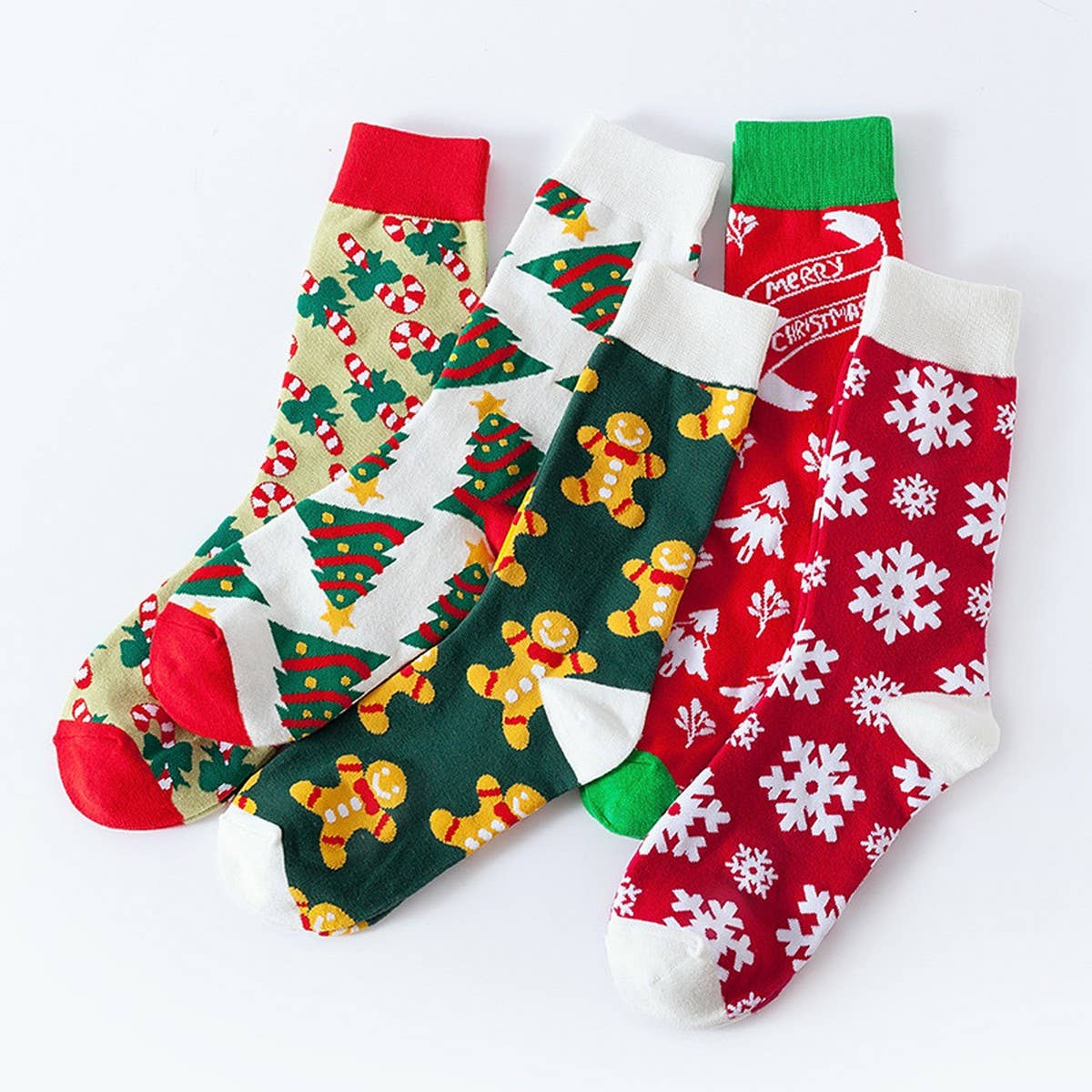 CWMS0829_Christmas Tree Snow Socks
