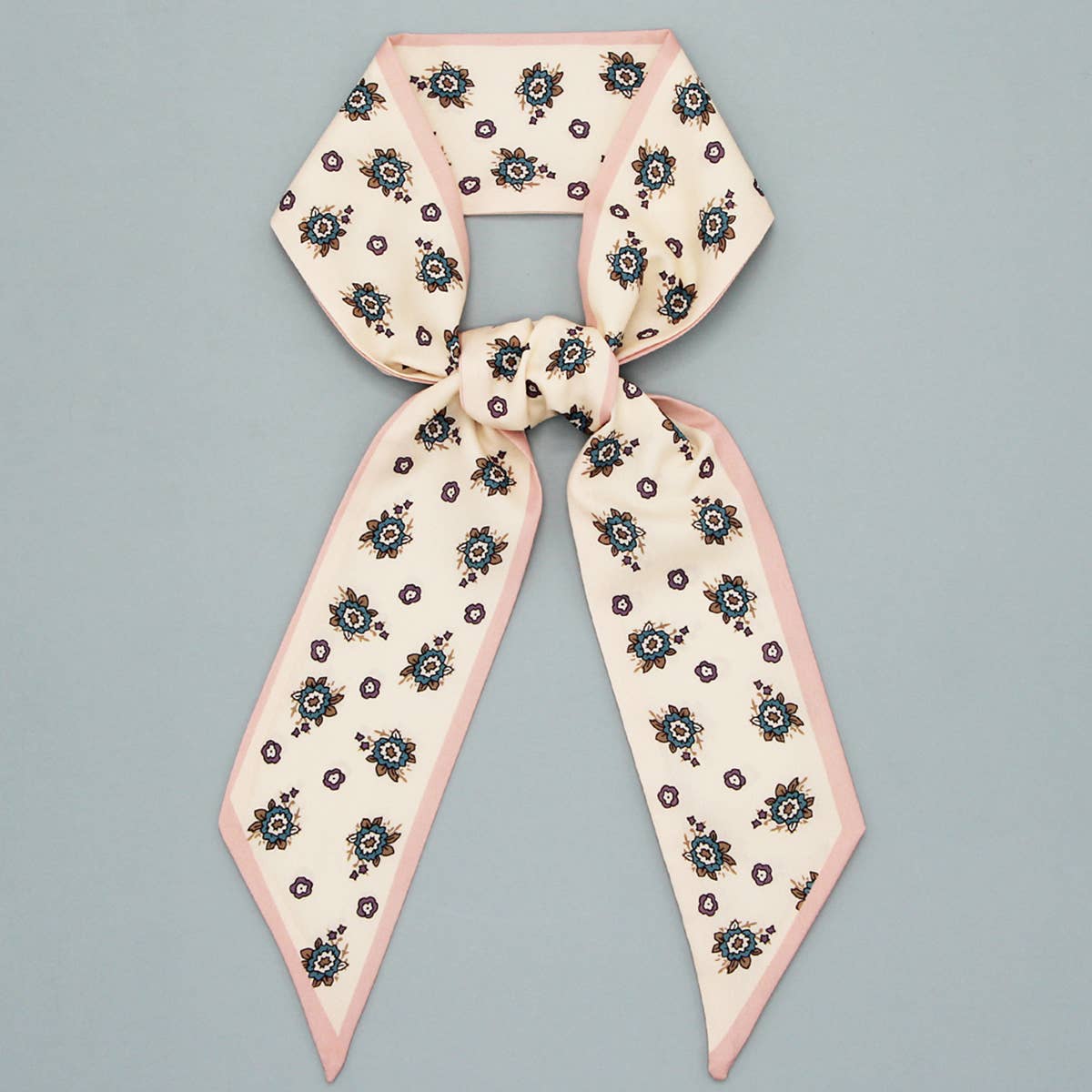 Floral Letter  Scarf for Hair or Gift
