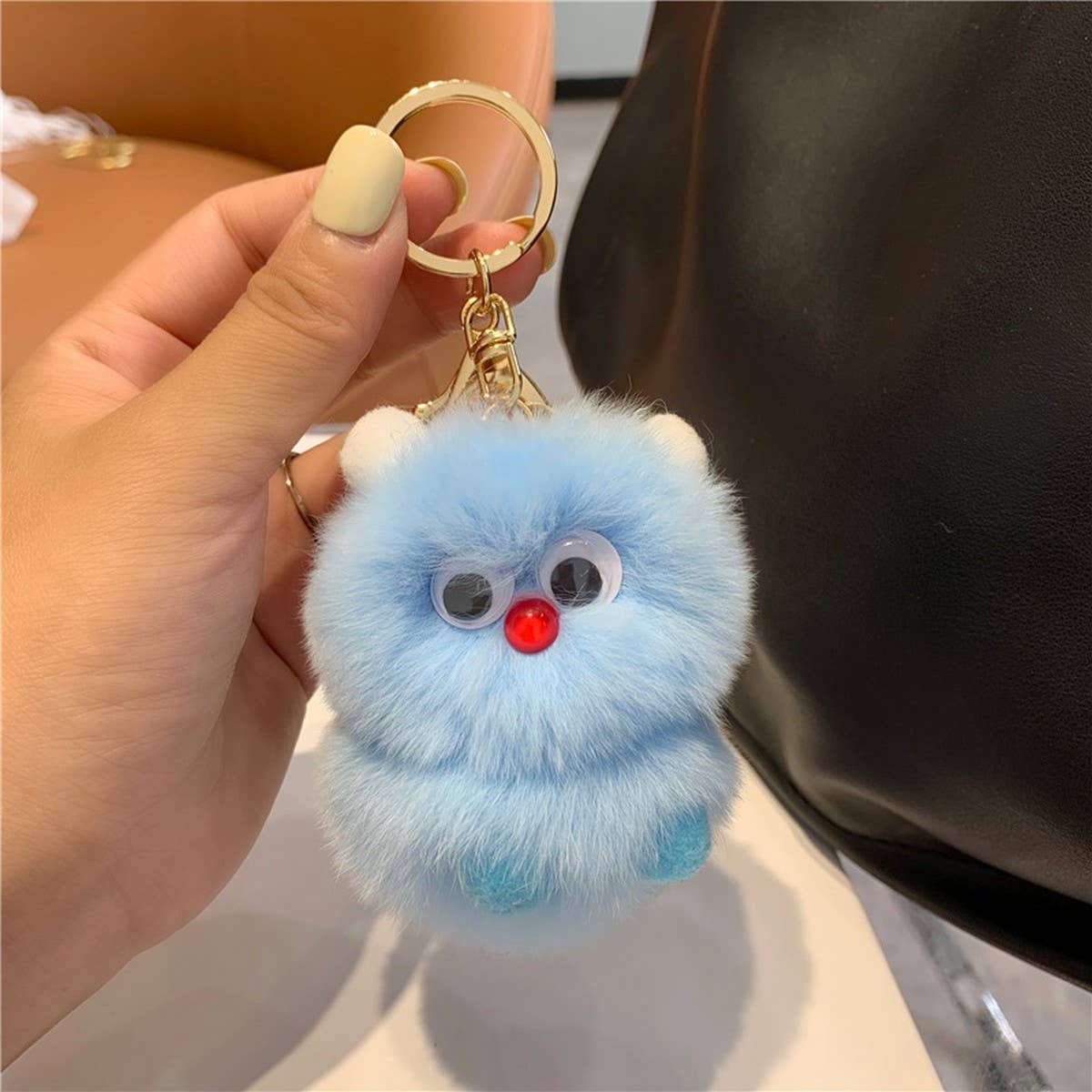 LITTLE MONSTER CAR KEYCHAIN PENDANT ACCESSORIES