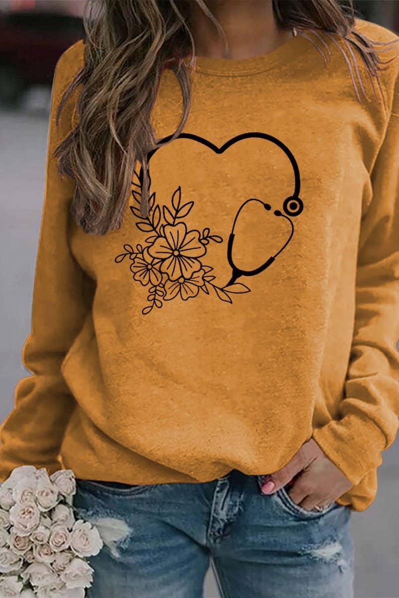 VALENTINE DAY PRINTED LONG SLEEVED PULLOVER_CWTSTL0973