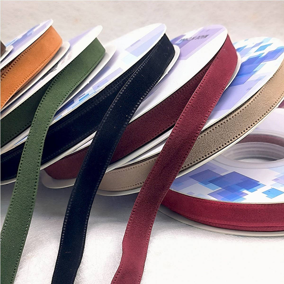 DEERSKIN VELVET RIBBON HAIR ACCESSORIES DIY