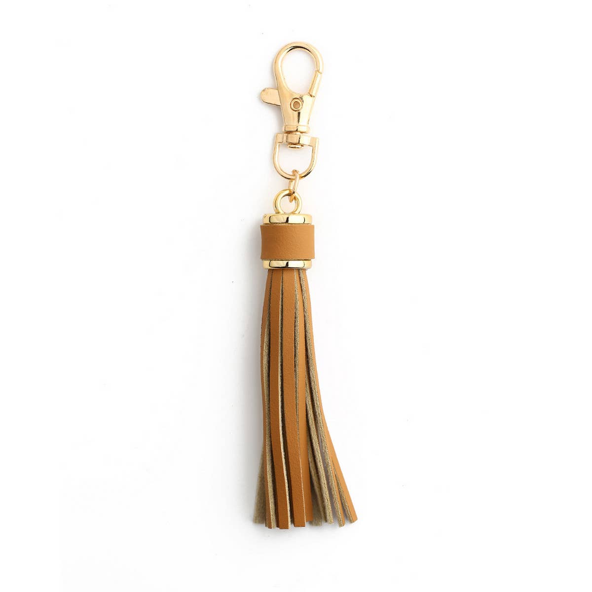 TASSEL LEATHER KEYCHAIN ACCESSORY