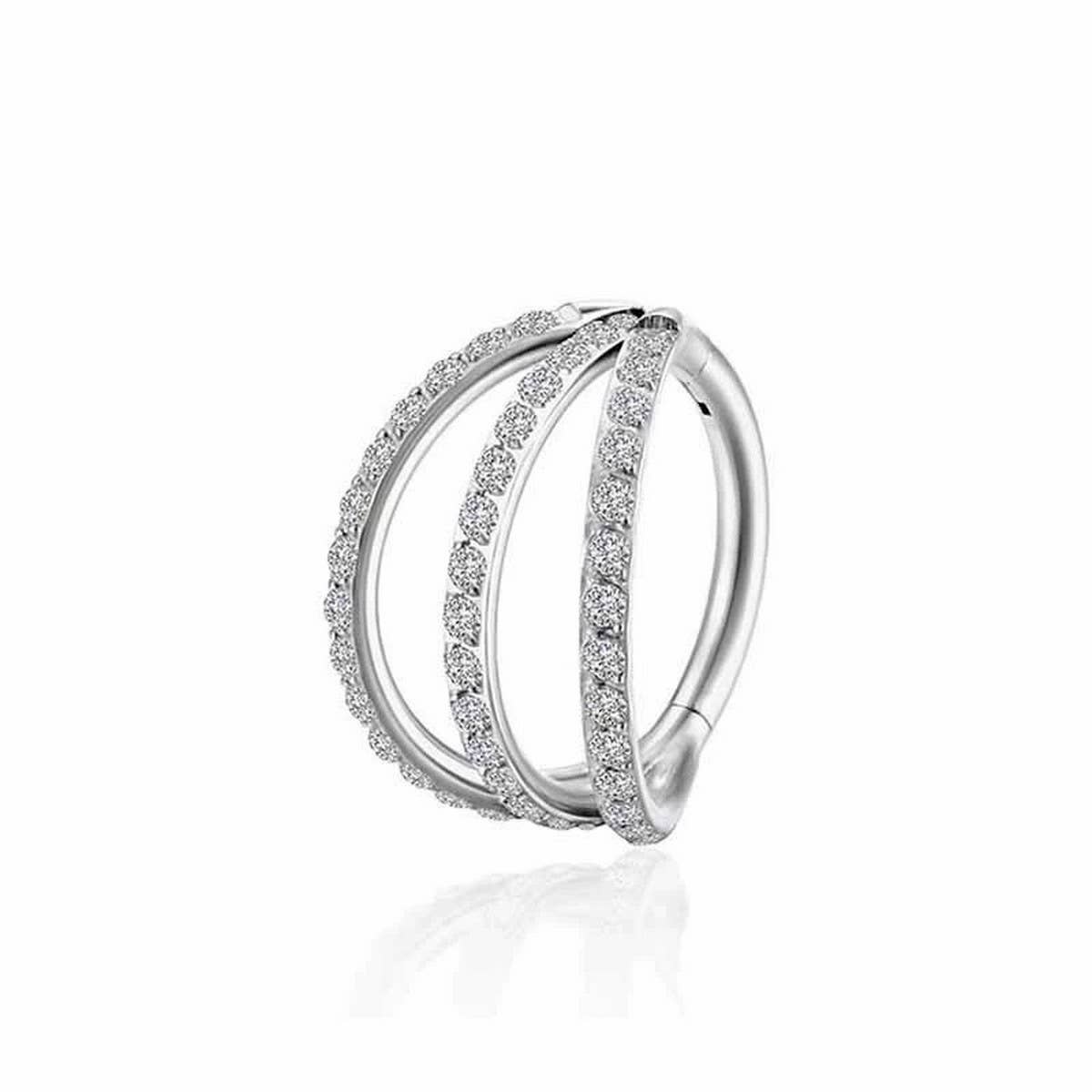 Closed Hoop Nose Ring 316 Stainless