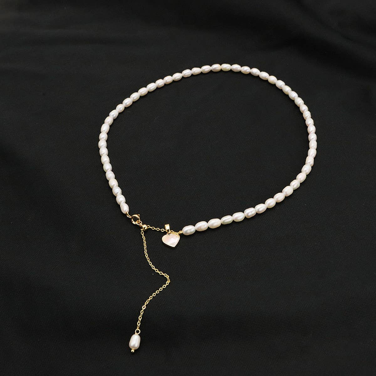 WOMEN'S NATURAL FRESHWATER PEARL NECKLACE