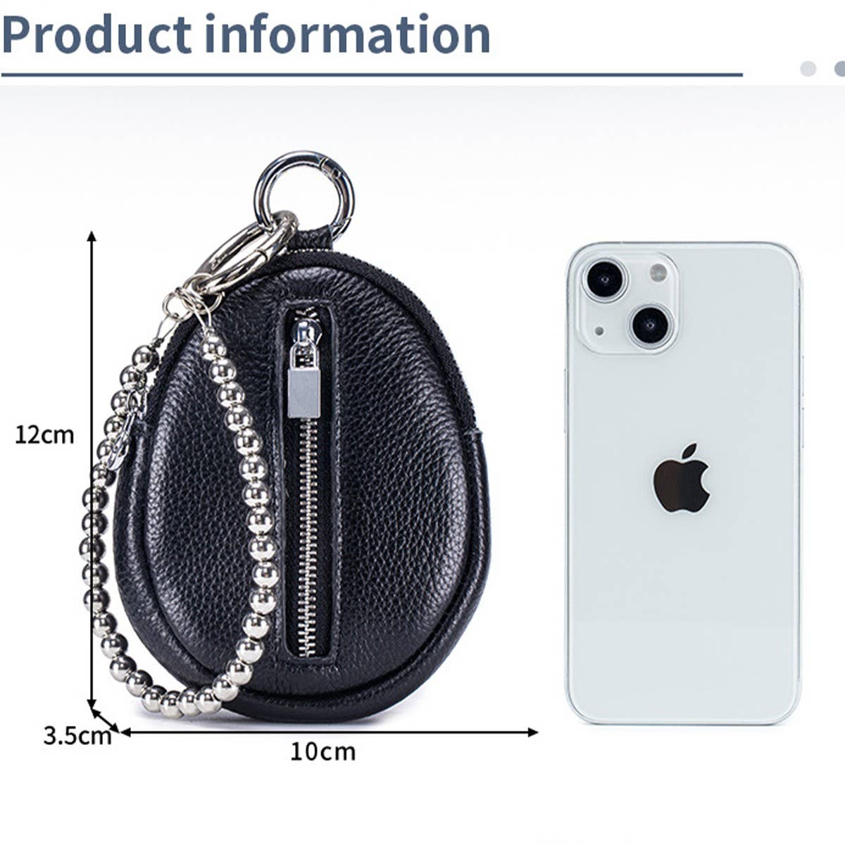 Premium Leather Pearl Clutch Mini Purse_CUAB00367