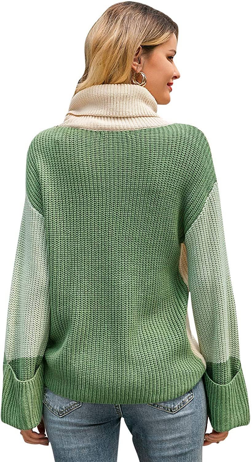 TURTLENECK LONG-SLEEVED SWEATER PULLOVER SWEATER