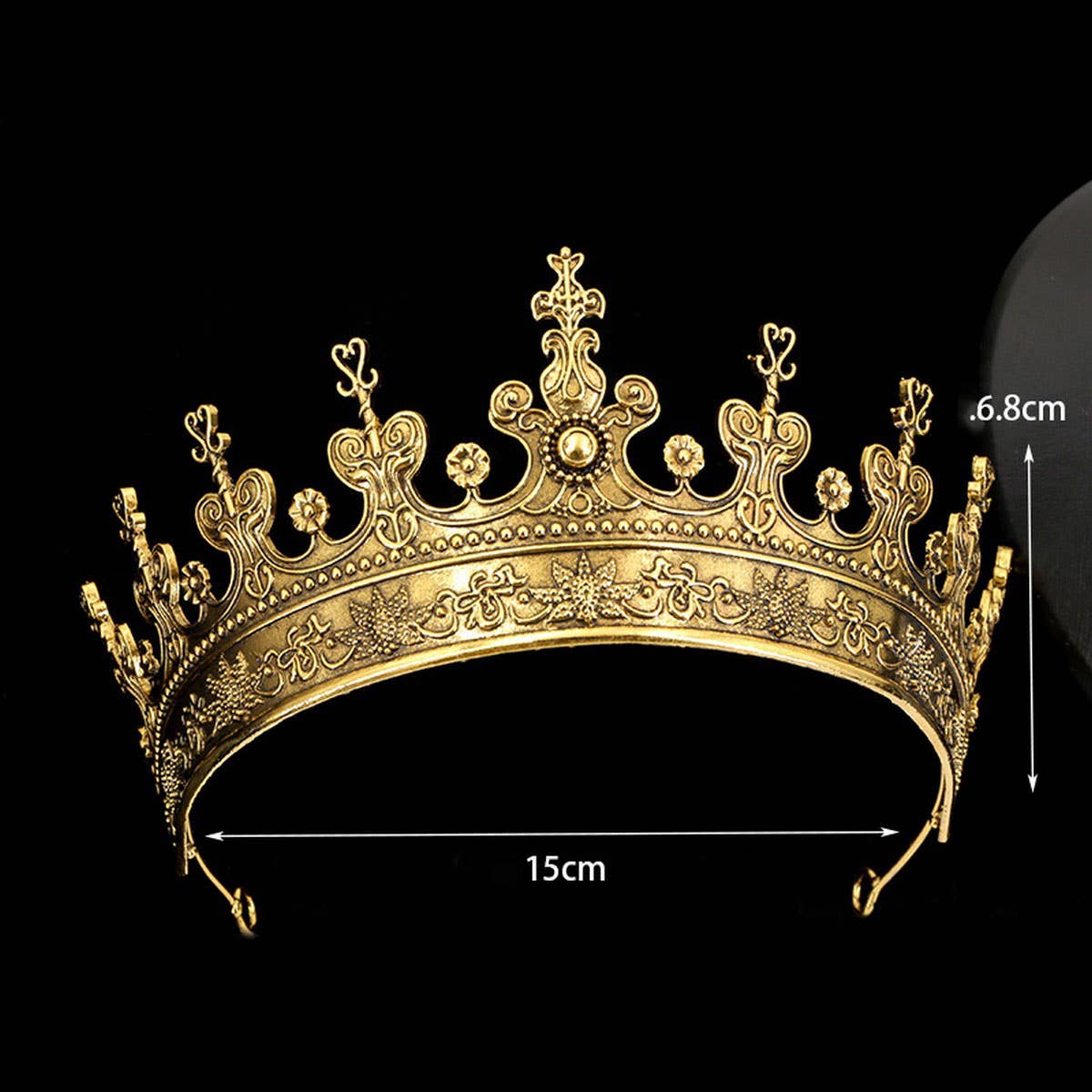 BRIDAL HEADDRESS DECORATION HALLOWEEN CROWN TIARAS_CWMM2006