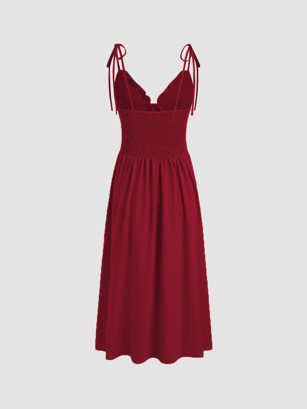 Single-breasted and elegant figure-hugging dress