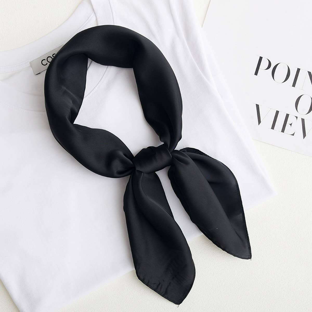 CWASC2395_DAILY SIMPLE SILK SCARVES IN VARIOUS COLORS