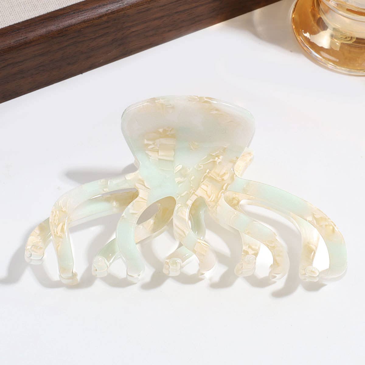 Octopus Acetate Hair Claw - Colorful Fashion Clip_CWAHA2211