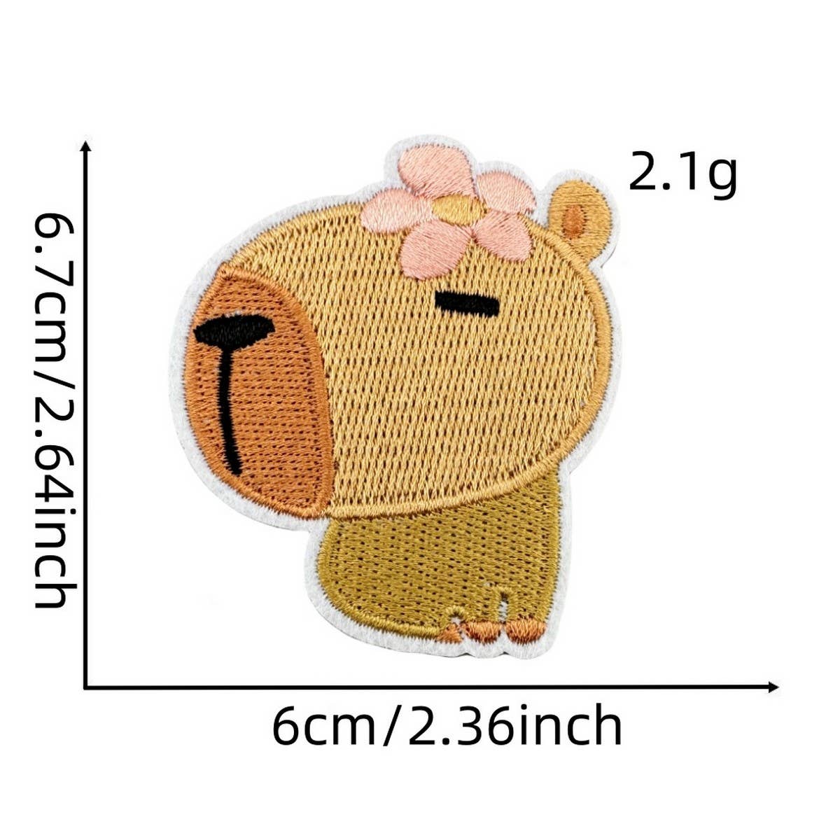 CUTE CARTOON ANIMAL SERIES EMBROIDERED PATCH