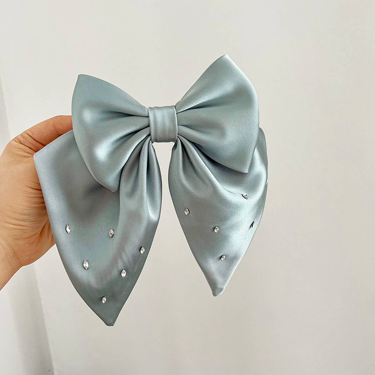 BOW RHINESTONE HAIRPINS_CWAHA1176