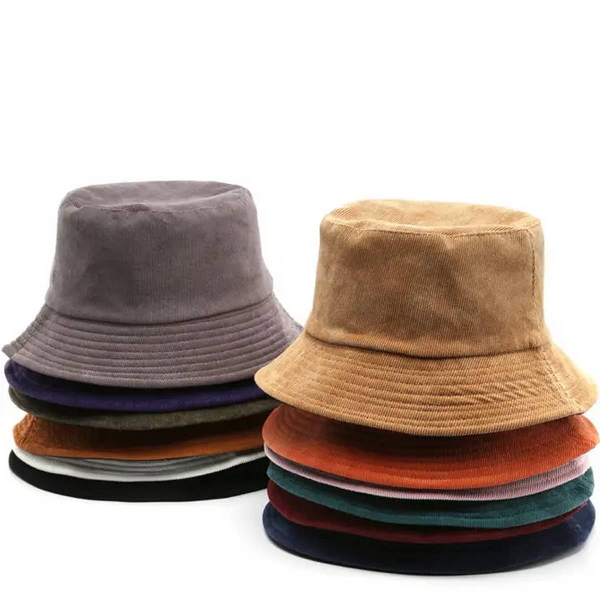 WOMEN SOLID CASUAL BUCKET HAT FOR DAILY LIFE_CWAH0522