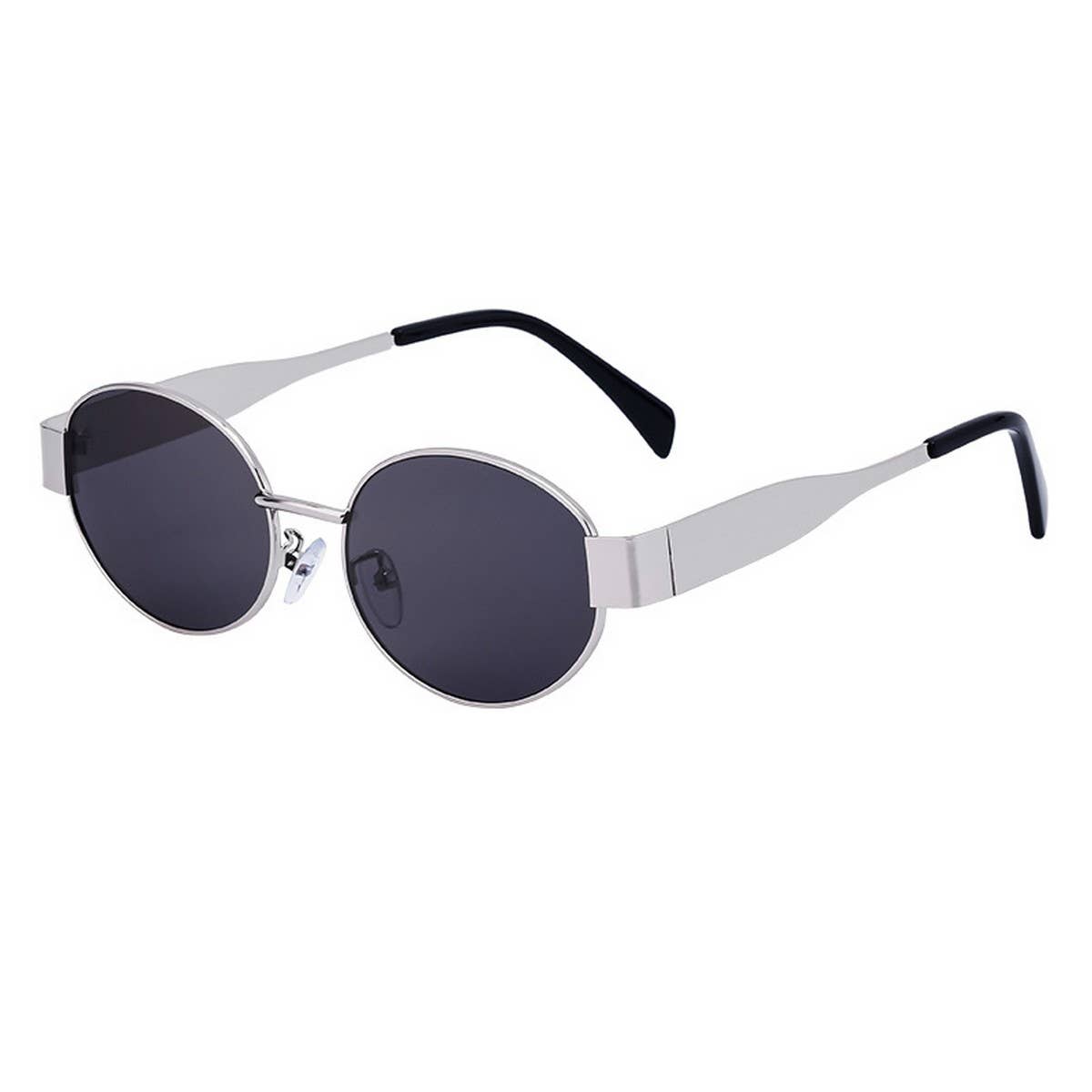 FASHIONABLE OVAL FRAME SUNGLASSES