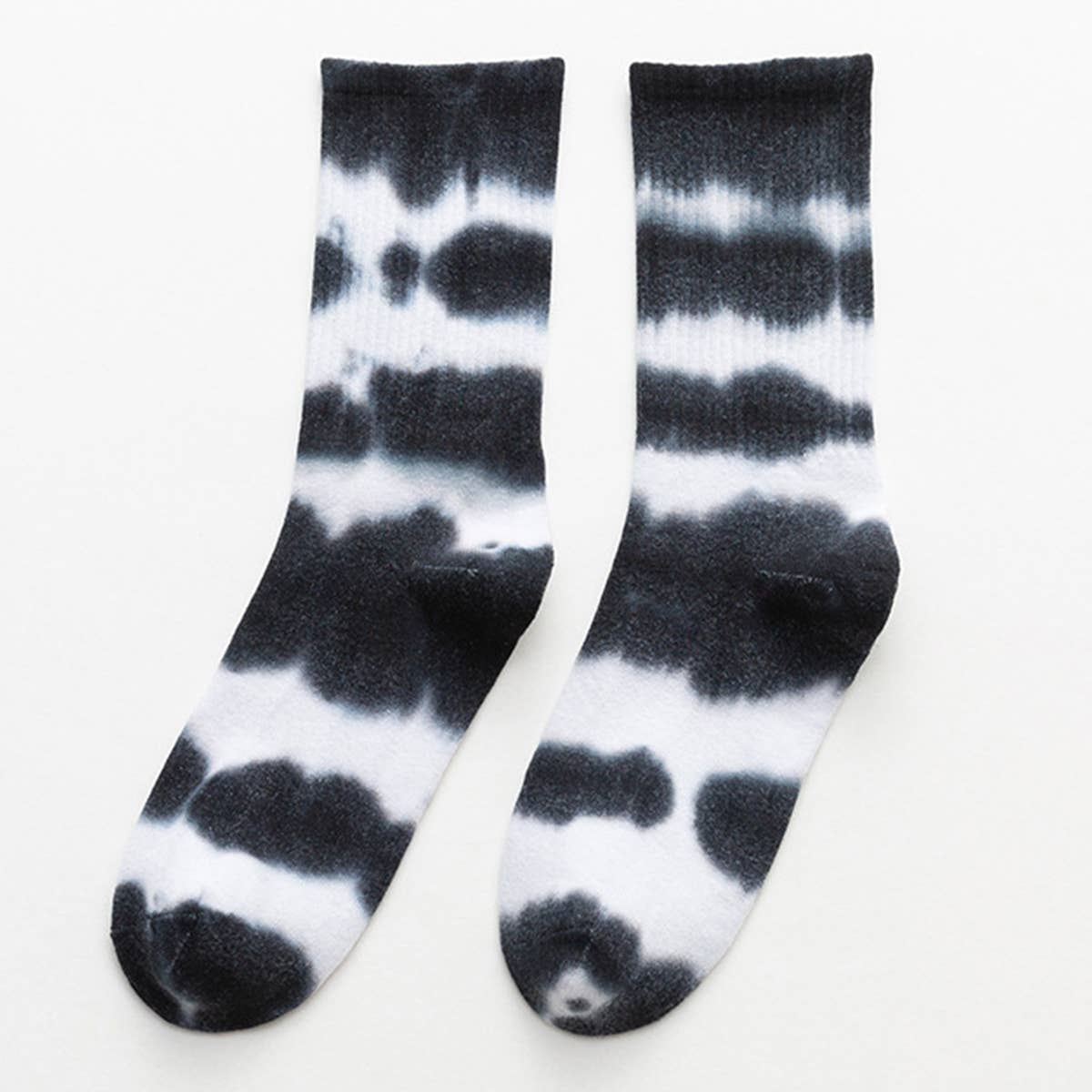 SIMPLE TIE-DYED HIGH-TOP SOCKS_CWMS0263