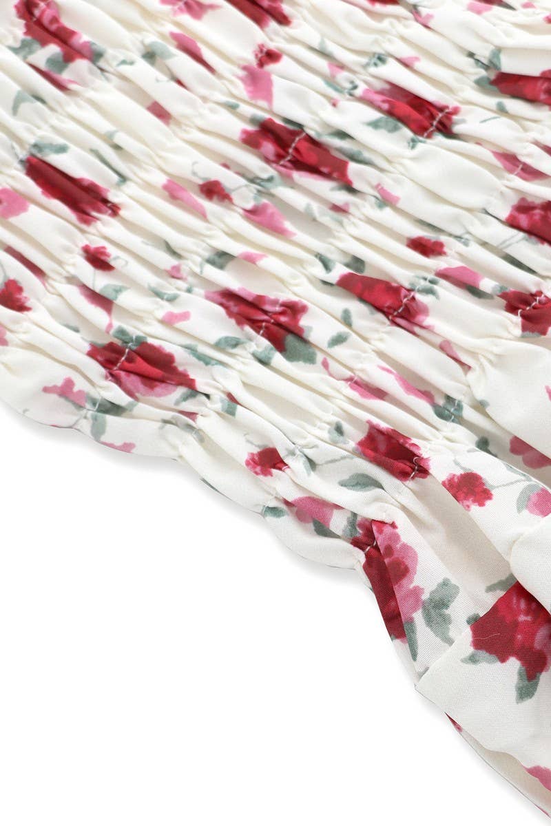 CWDMD6205_FLORAL FLUTTER SLEEVE SQUARE NECK MAXI DRESS