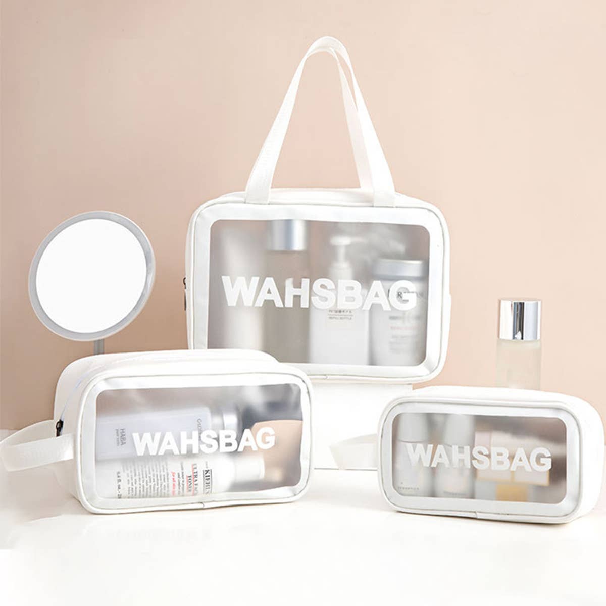 3SET TRAVEL PORTABLE MAKEUP WASH BAG_CWAB0544