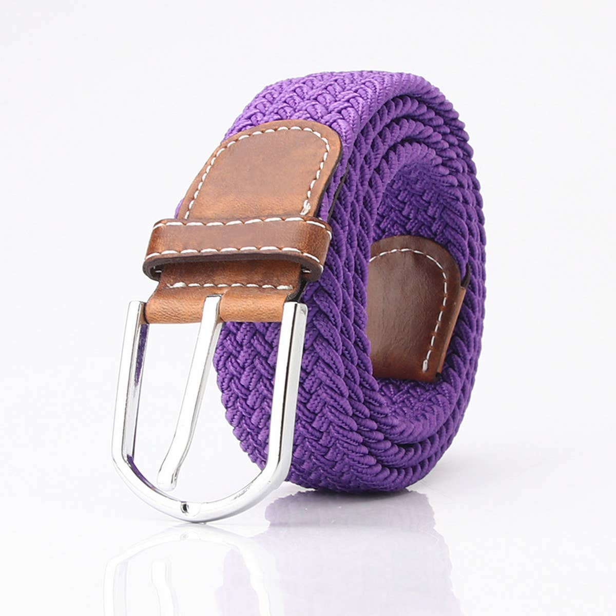 CWABE0940_WOMEN'S CASUAL PIN BUCKLE CANVAS BELT