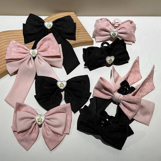 SPRING AND SUMMER HIGH-END LOVE BOW HAIRPINS_CWAHA1201