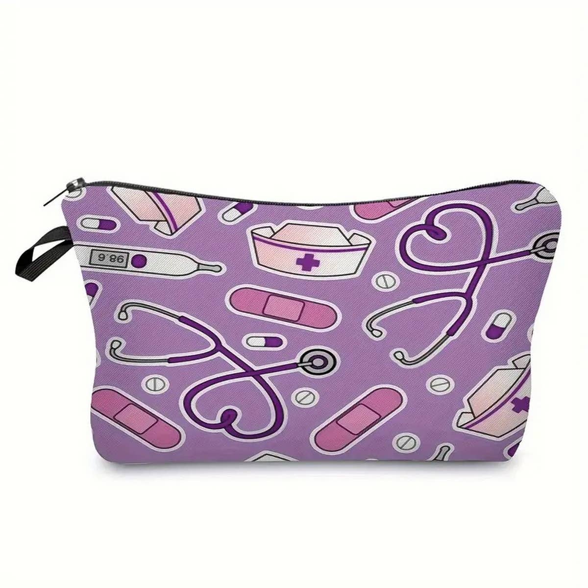 TRAVEL PORTABLE CARTOON NURSE COSMETIC BAG_CWAB2253
