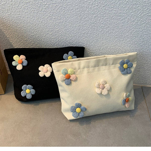 NEW DAISY STAMEN LARGE CAPACITY COSMETIC BAG_CWAB2128