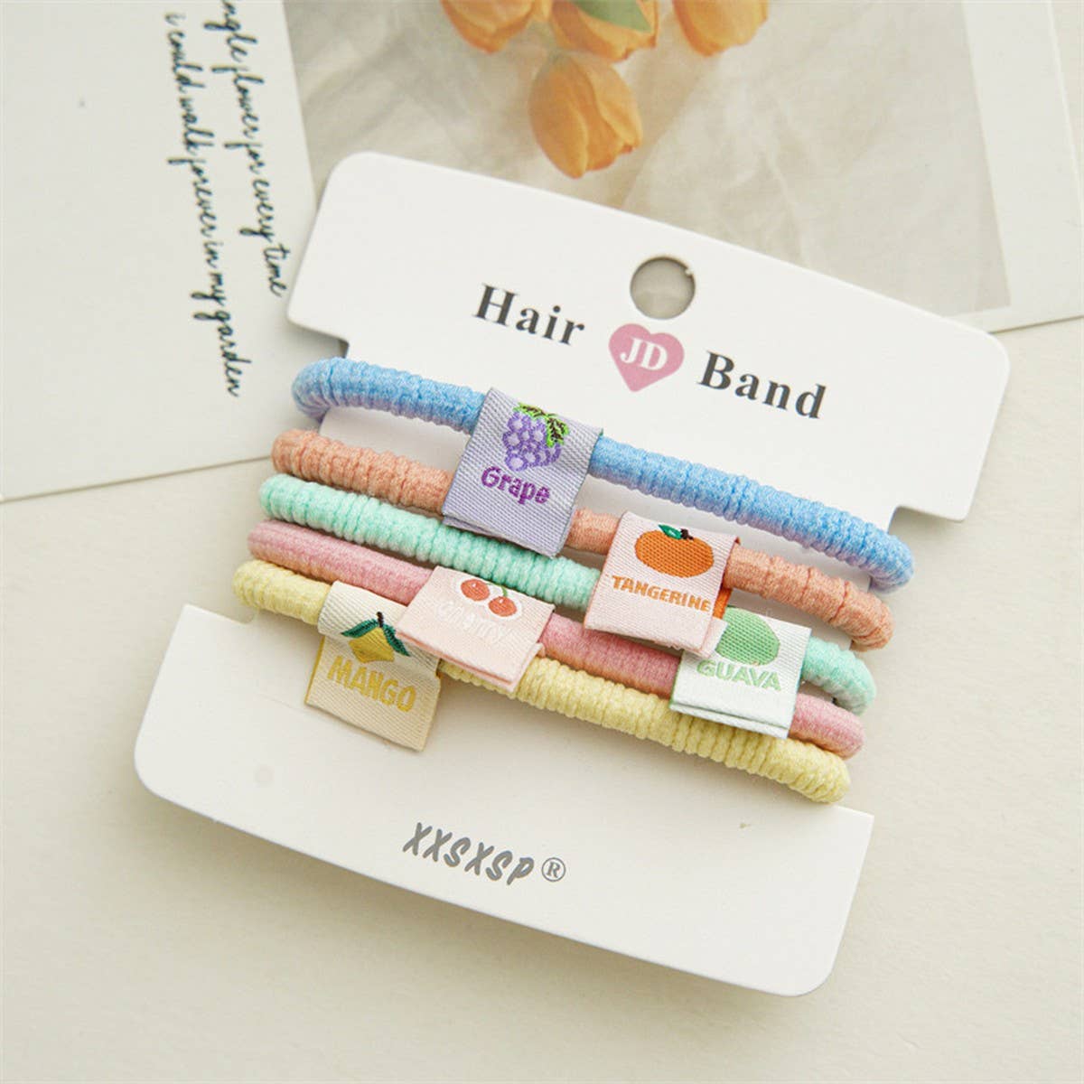SWEET CANDY COLOR CHILDREN'S HAIR TIES_CWAHA1114