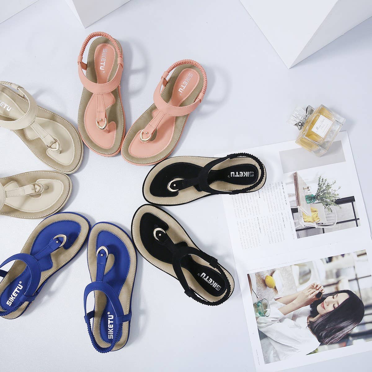 DURABLE AND NON SLIP FLAT SOLE SANDALS