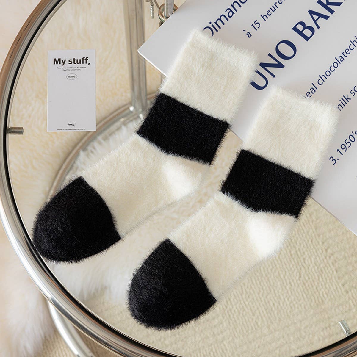 WARM AND LINT-FREE HOME SOCKS