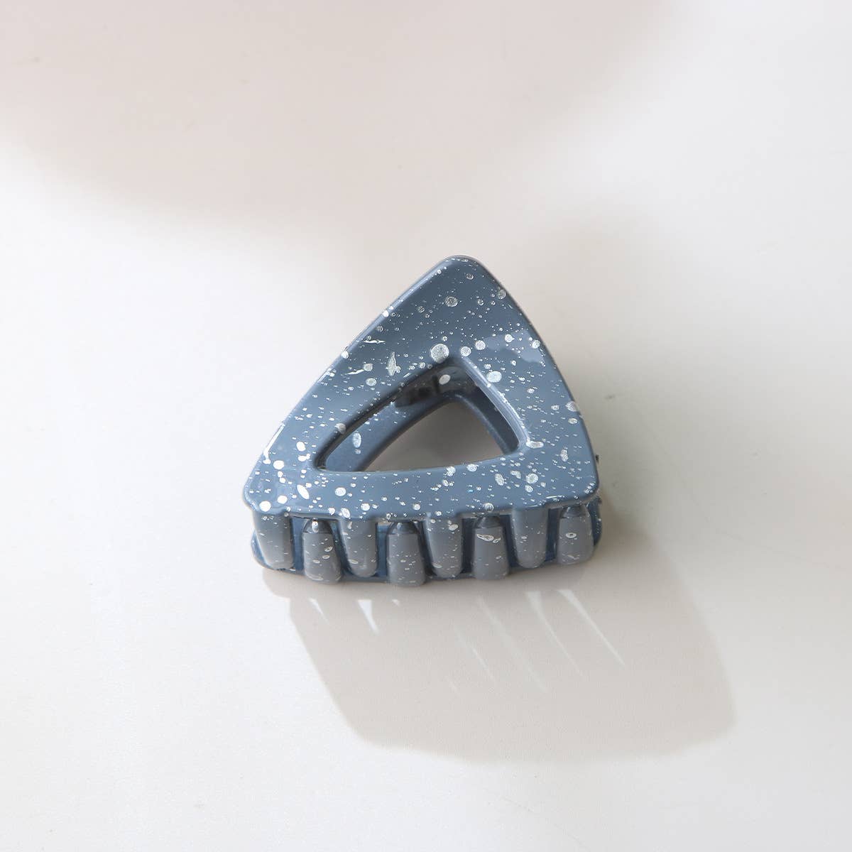 Simple ink-dripping high ponytail hair clip